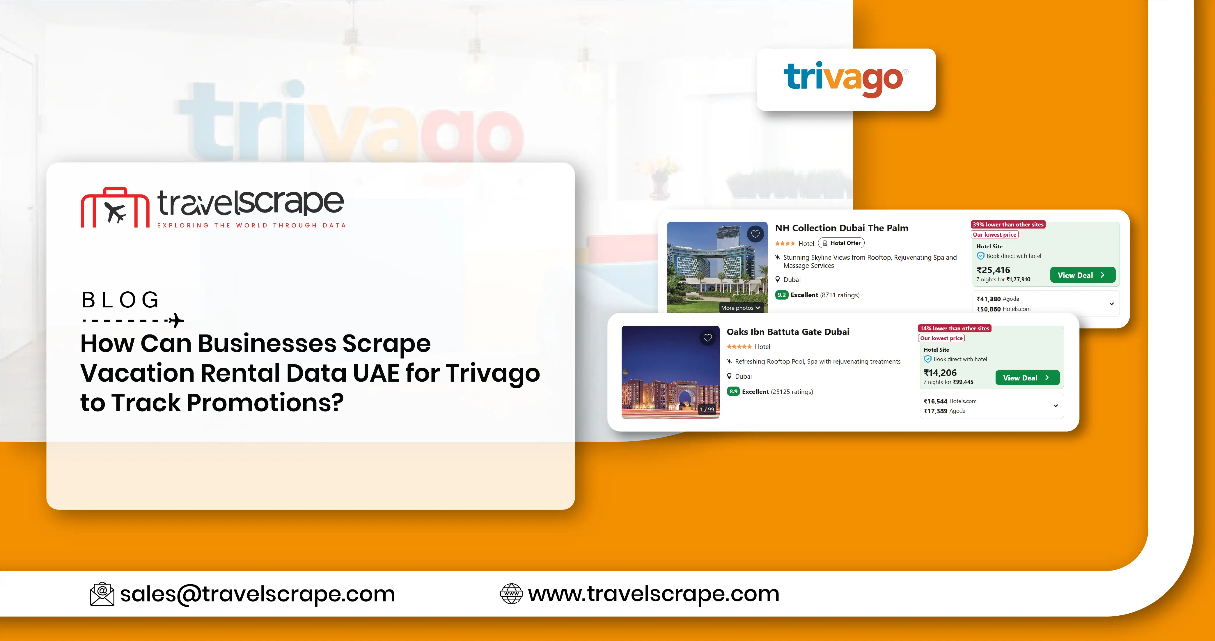 How Can Businesses Scrape Vacation Rental Data UAE for Trivago to Track Promotions